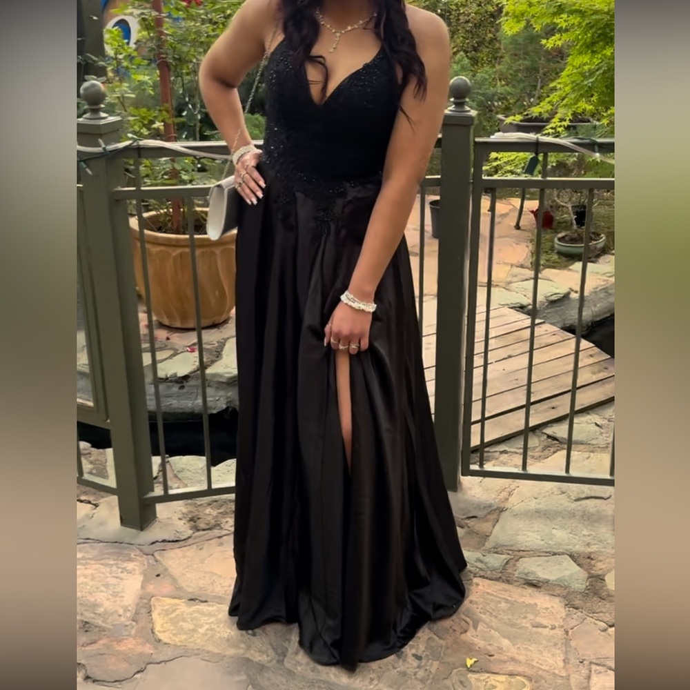 Formal black dress